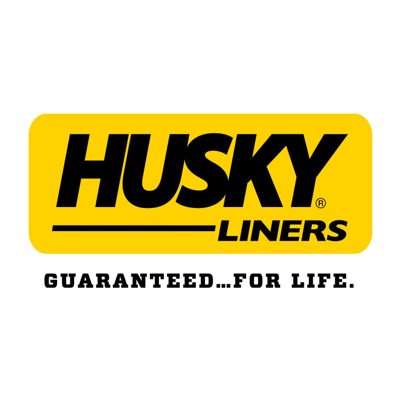 Husky Liners WeatherBeater Center Hump Floor Liner - Black - Ford Fullsize Truck 2015-21 - Crew/Super Cab