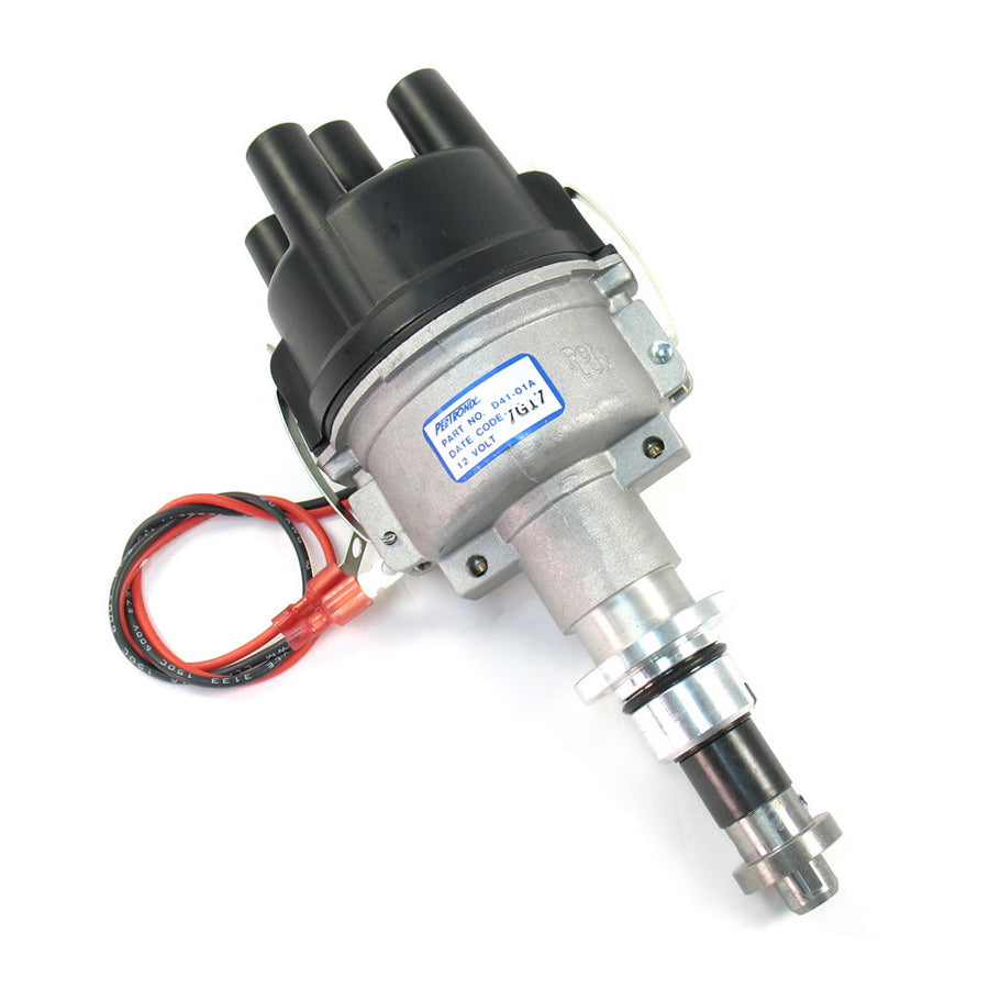 PerTronix Industrial Distributor - Hall Effect - Mechanical Advance - Socket Style Terminal - Black - Waukesha 4 Cylinder