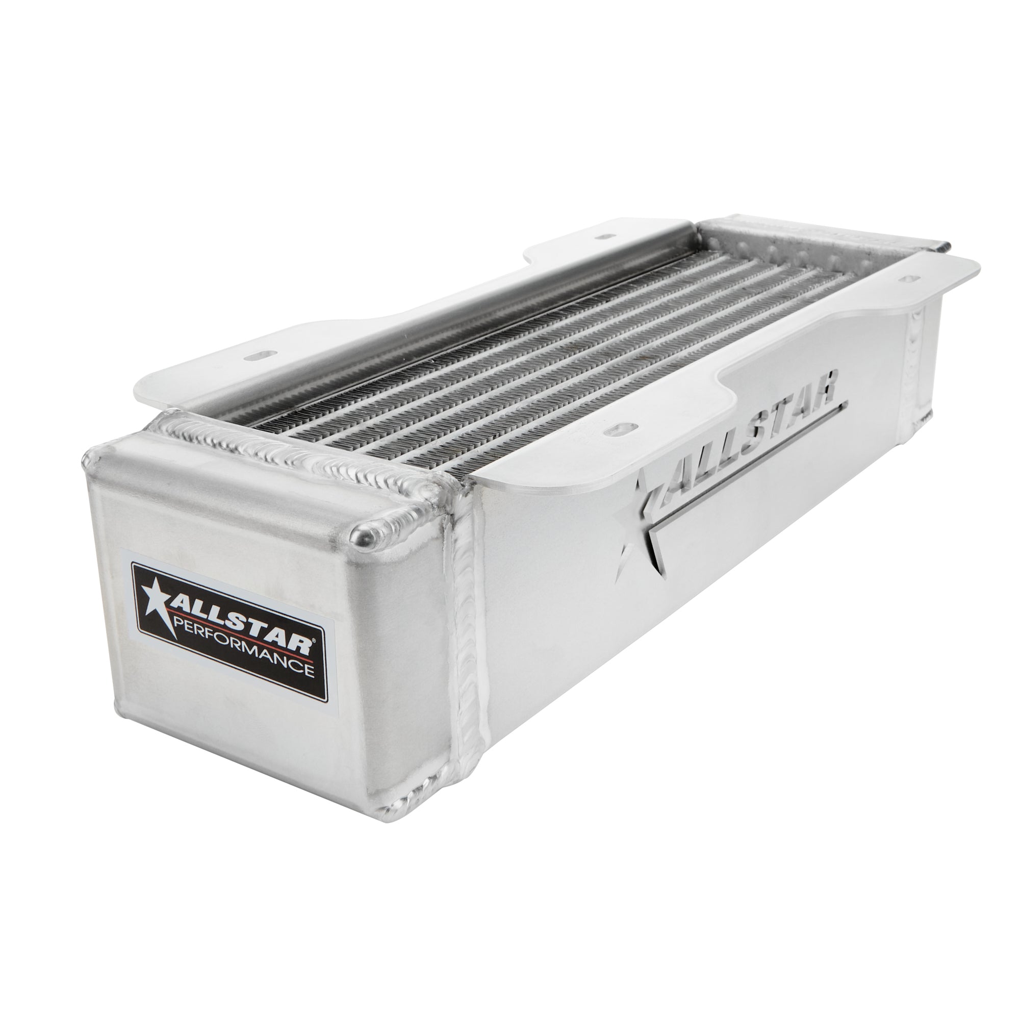 Allstar Performance Deck Mount Oil Cooler - 4" x 15" x 3-1/2" Tall
