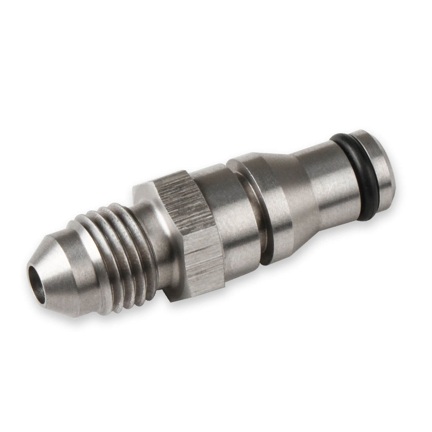 Earl's Straight 4 AN Male to 4 AN Quick Disconnect Stainless Fitting