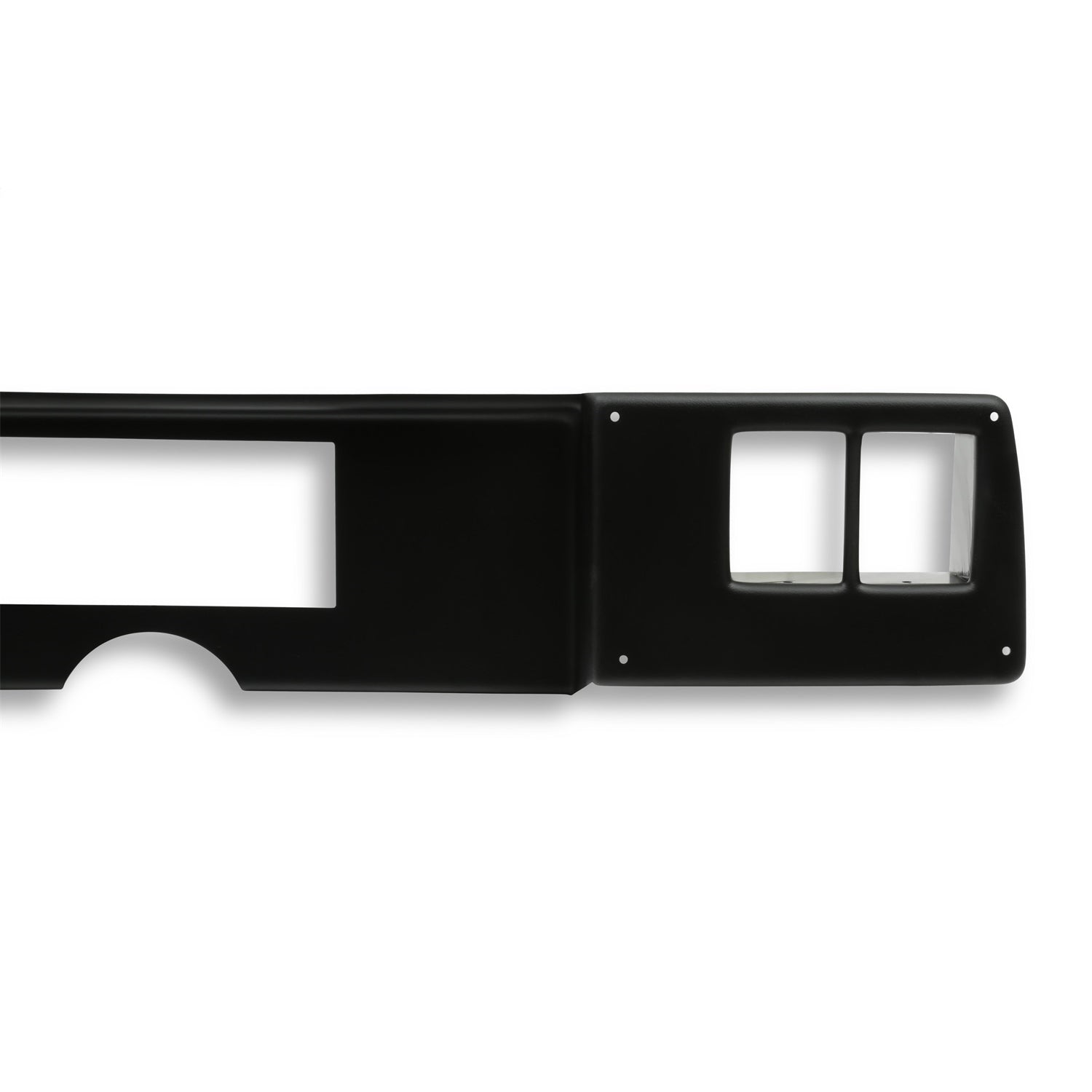Holley EFI 6.86 in Dash Bezel - Black - GM F-Body 1979-81