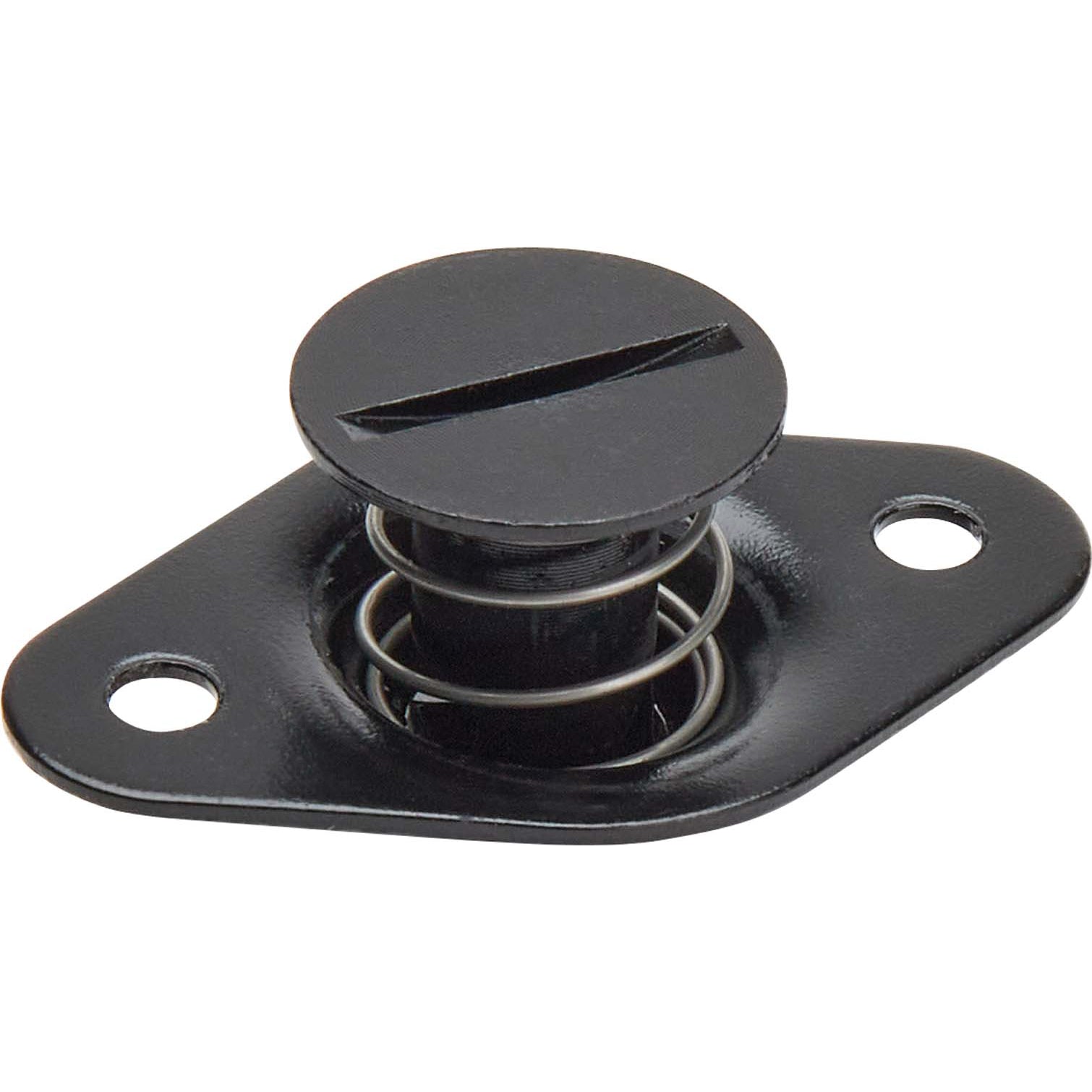 Allstar Performance Flush Head Self Ejecting Steel Quick Turn Fastener - 5/16 x 0.500 in Body - Black (Set of 10)