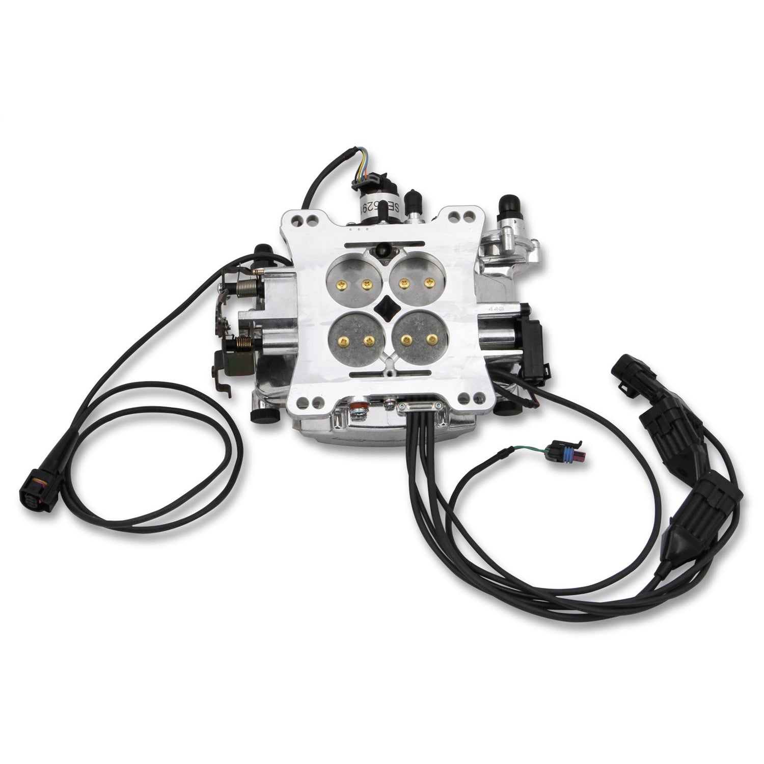 Holley Sniper EFI Super Sniper EFI Throttle Body Fuel Injection - Square Bore - Silver 550-512