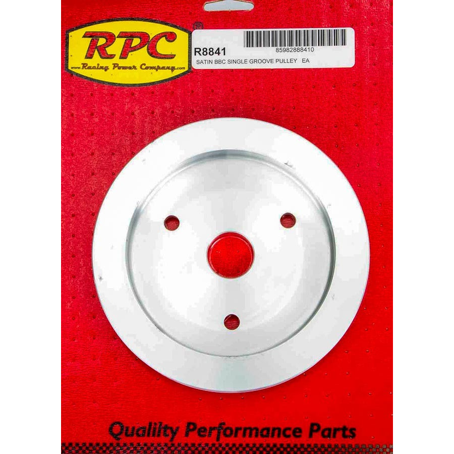 Racing Power Co-Packaged BBC SWP Single Groove Lower Pulley