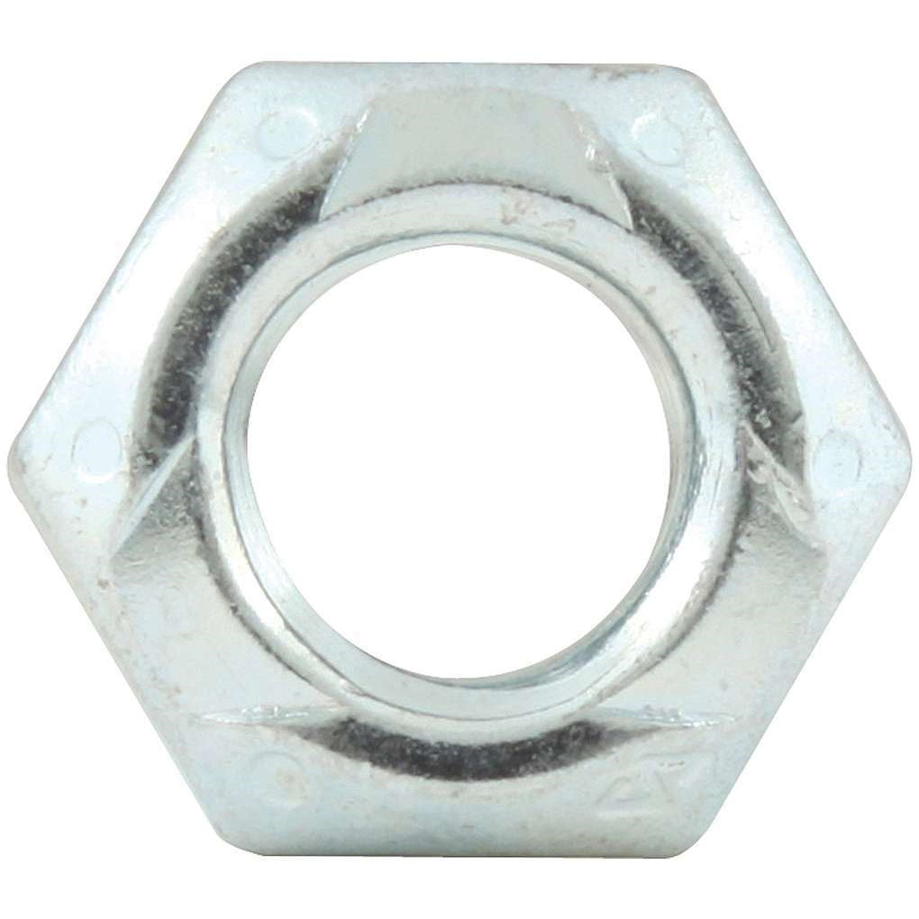 Allstar Performance Coarse Thread Mechanical Lock Hex Nut, 7/16"-14 (10 Pack)