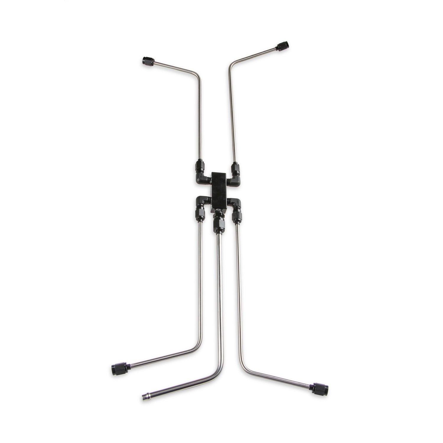 Earl's Steam Vent Hose - 1/4" and 3/16" Tube Diameter - Stainless - Aluminum - Black - GM LS-Series