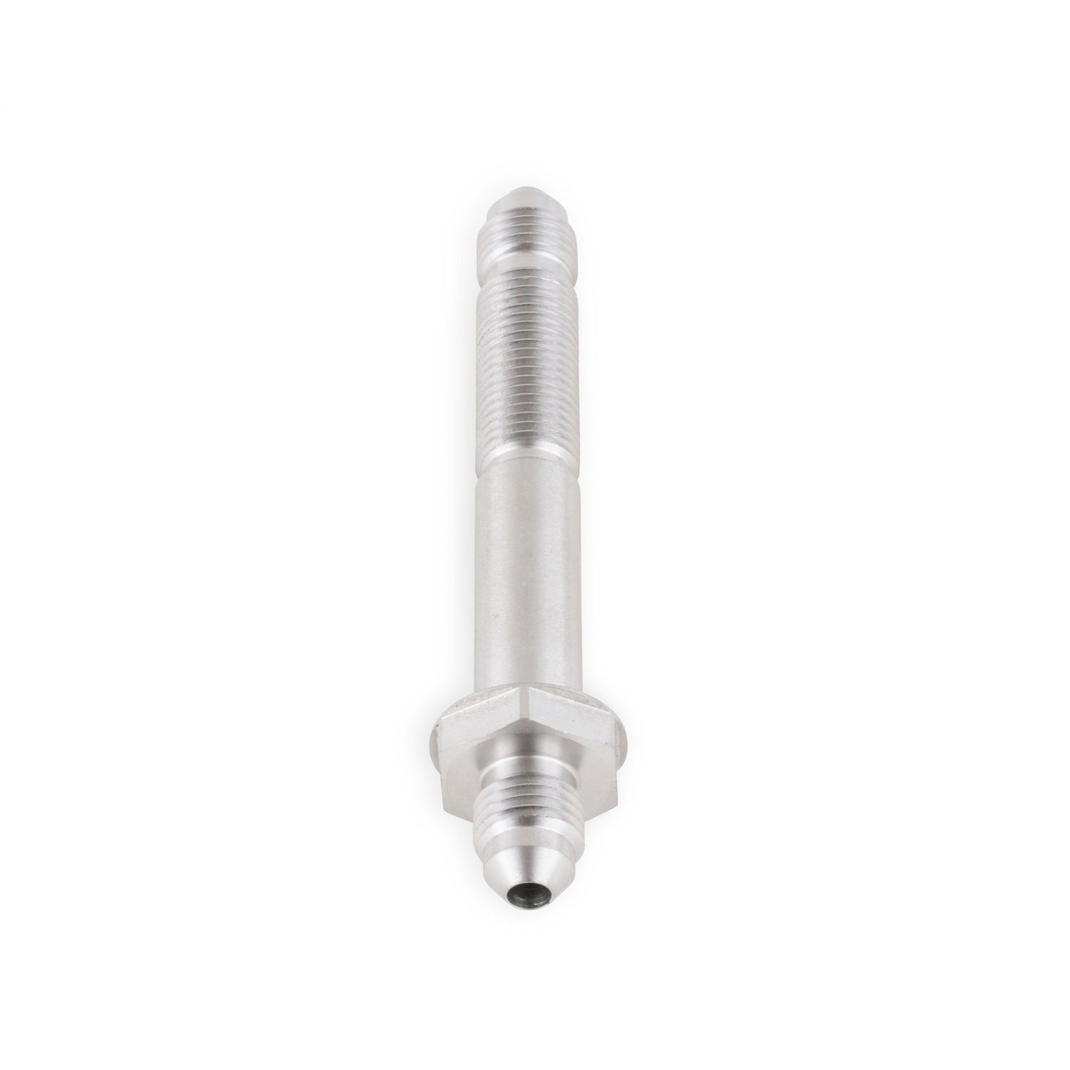 Earl's Bulkhead - Straight - 3 AN Male to 3 AN Male Bulkhead - Stainless - Natural