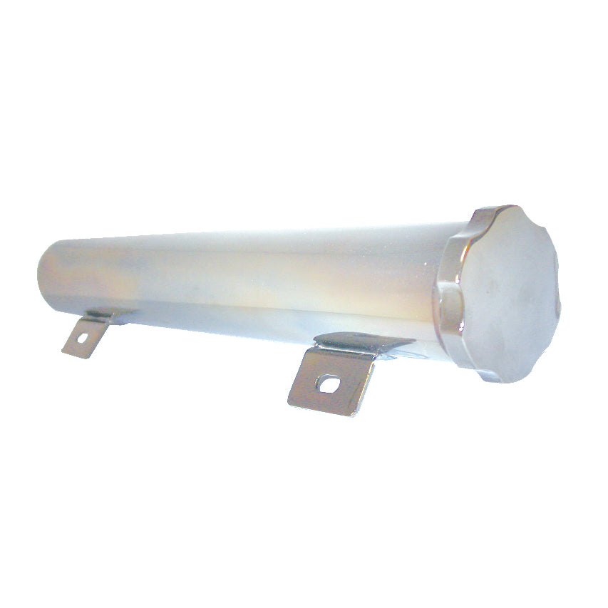 Racing Power Aluminum Tank Overflow 1 3" X 2" - Polished