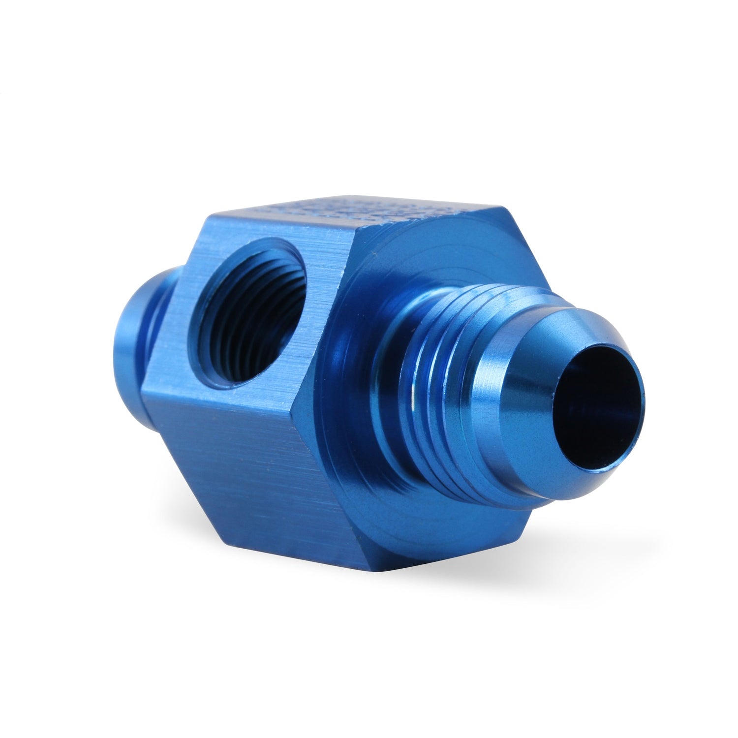 Earl's Pressure Gauge Adapters -06 AN Male to -06 AN Male w/ 1/8" NPT In Hex
