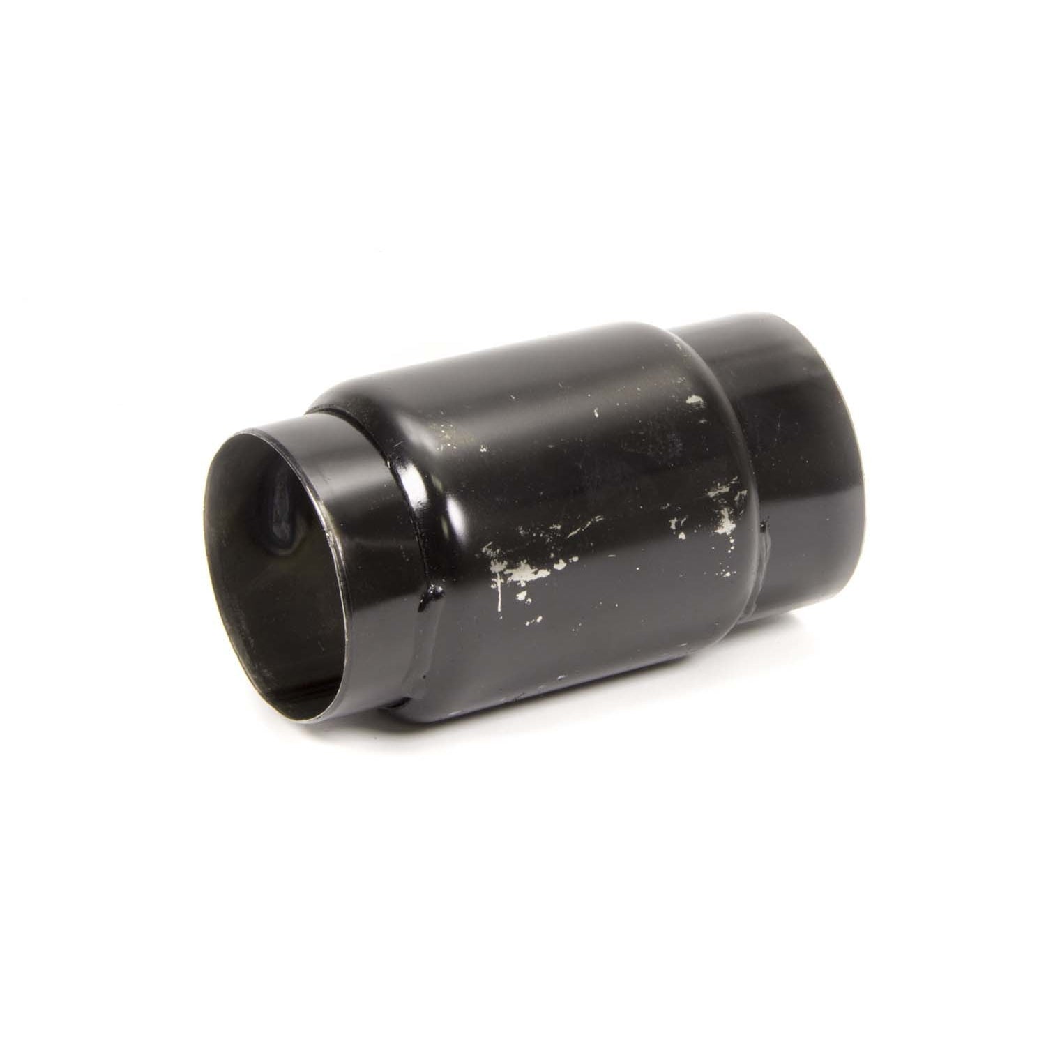 Schoenfeld Racing Muffler - 6" Length - 3" Core Diameter - 3" Diameter Inlet, Outlet - 3.5" Body Diameter