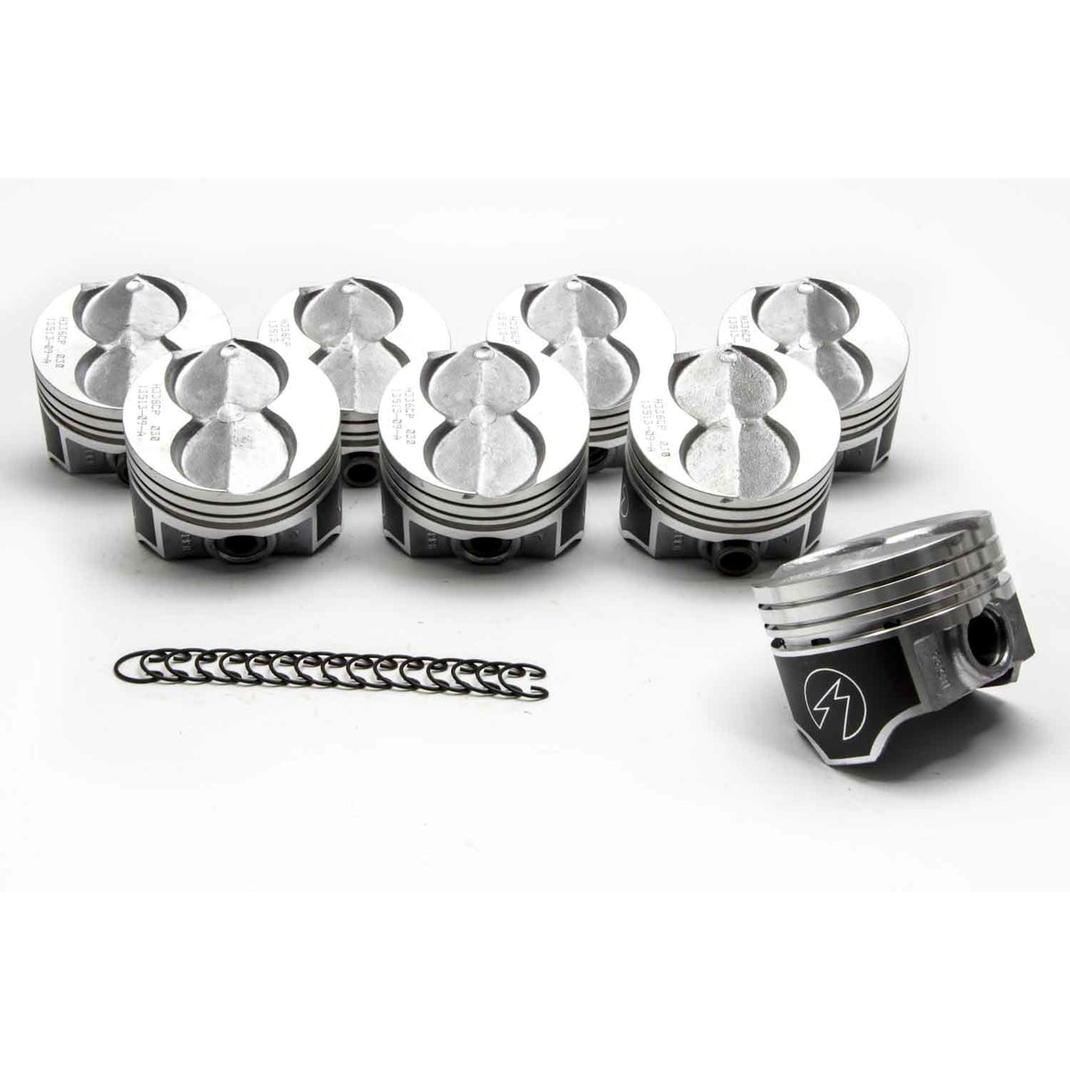 Speed Pro Hypereutectic Piston 4.060" Bore 5/64 x 5/64 x 3/16" Ring Grooves Minus 16.0 cc - Coated Skirt