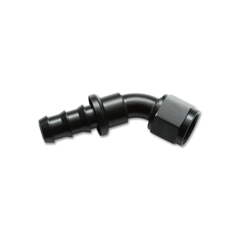 Vibrant Performance 45 Degree Push-On Hose End Fitting - Hose -8