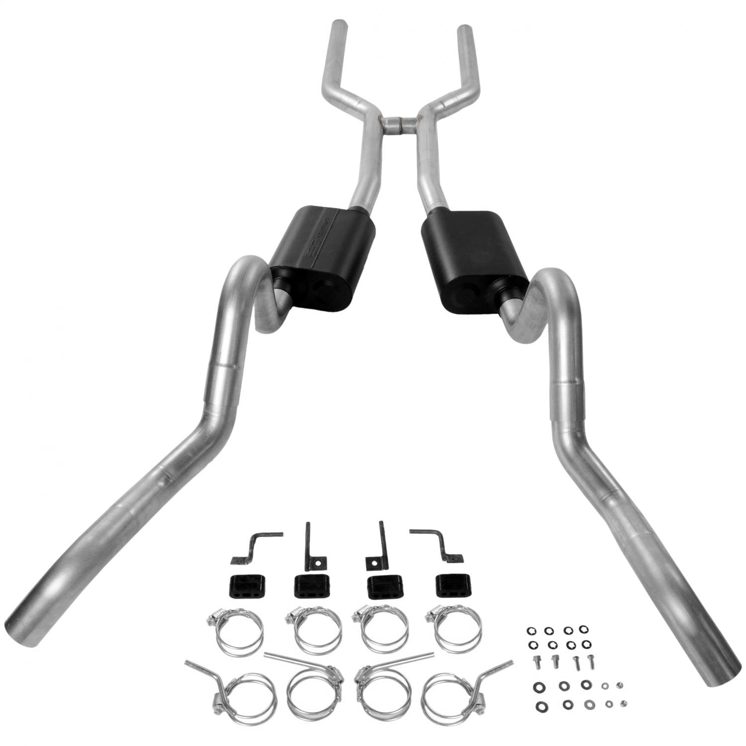 Flowmaster American Thunder Dual Exhaust System - 1964-67 GM A-Body V8