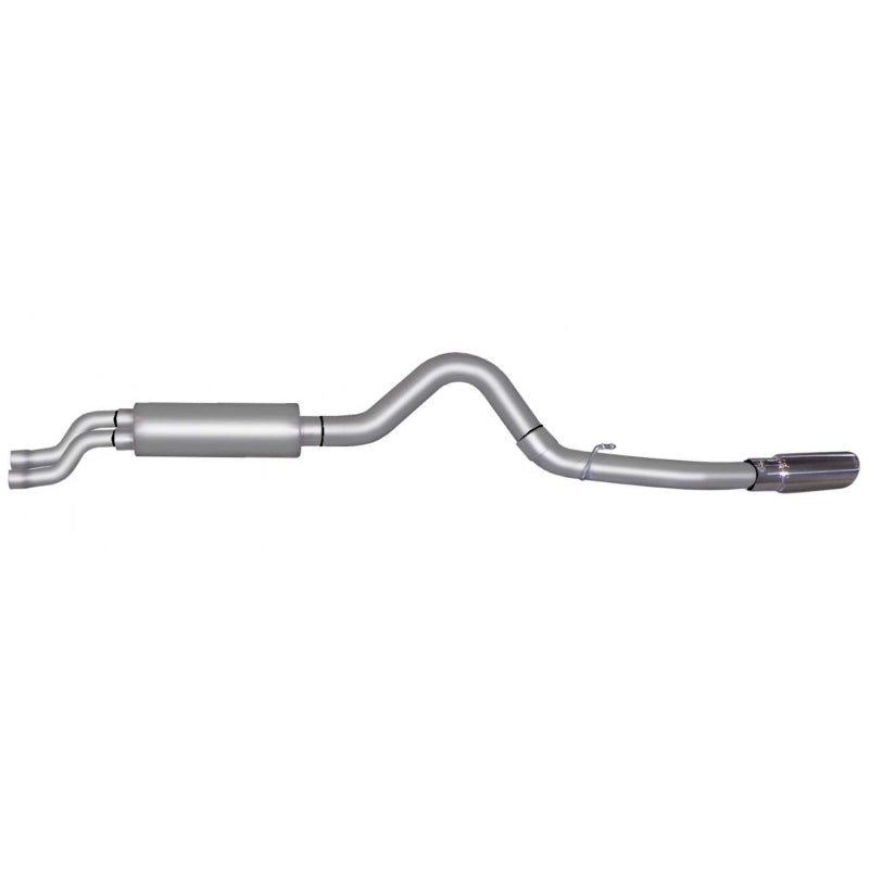 Gibson Cat-Back Single Exhaust System - 4 in Tailpipe - 5 in Tips - GM Fullsize Truck 2001-07