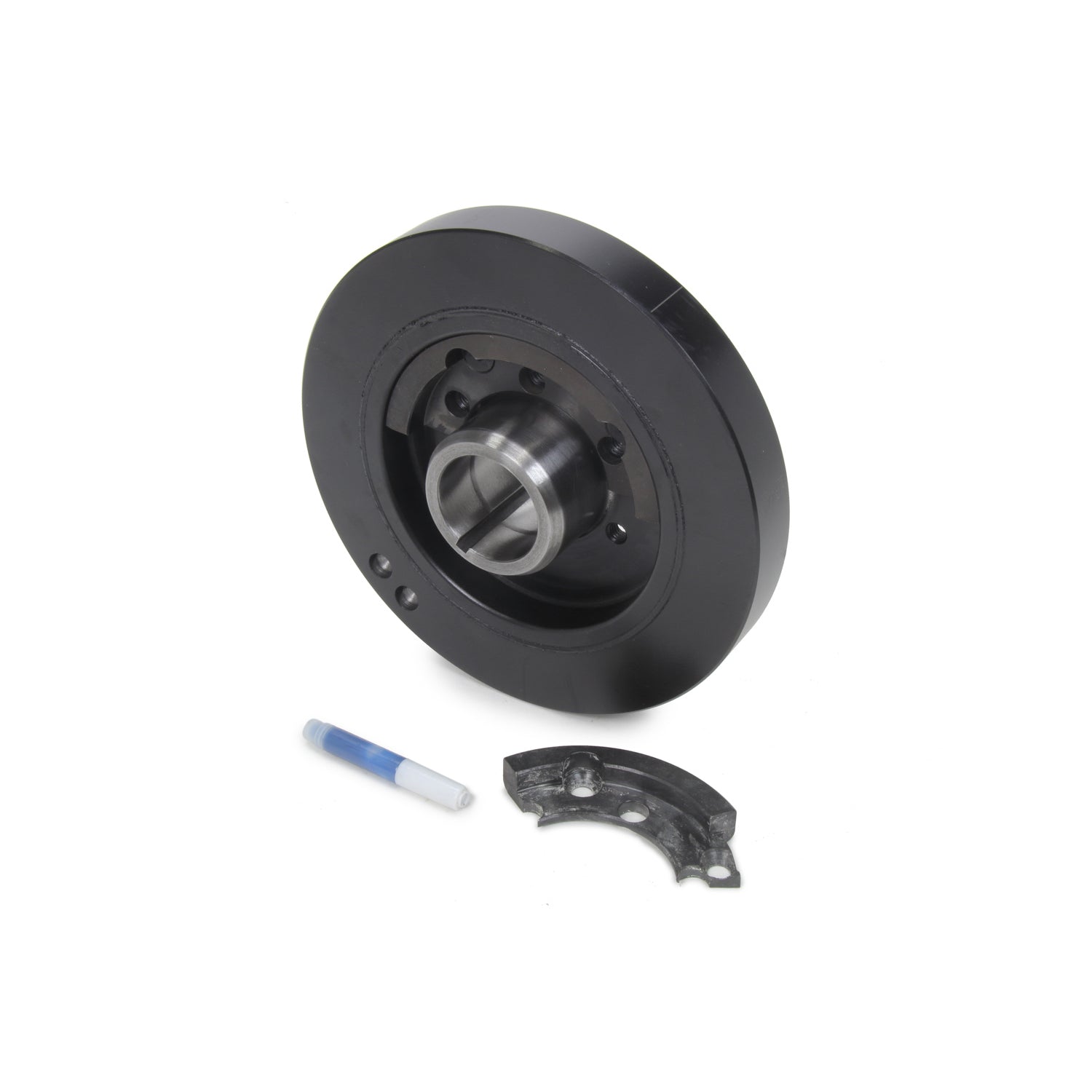 PRW Industries High Performance Sportsman Harmonic Balancer - 7.30" OD - Steel - Black - Internal Balance - Mopar B/RB-Series