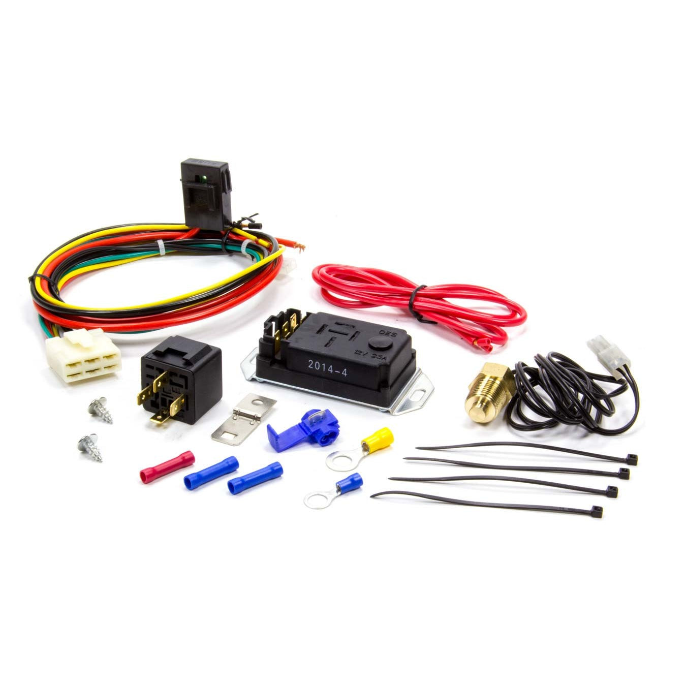 Proform Adjustable Fan Controller - 150-240 Degree F Activation Range - 3/8" NPT - Temperature Sensor - 30 amp Relay