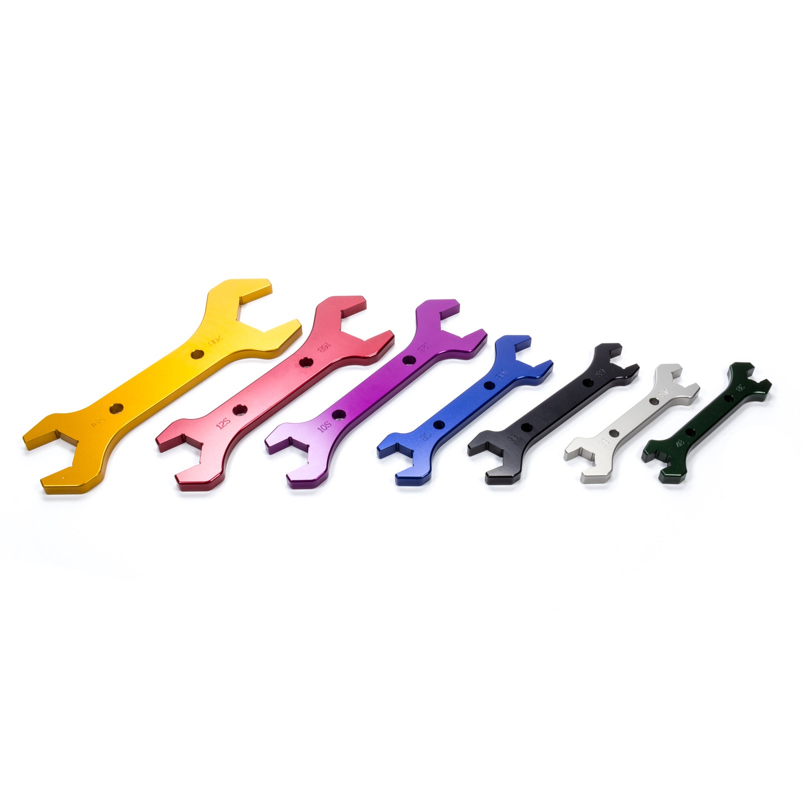 Mr. Gasket AN Aluminum Wrench Set 3an-20an