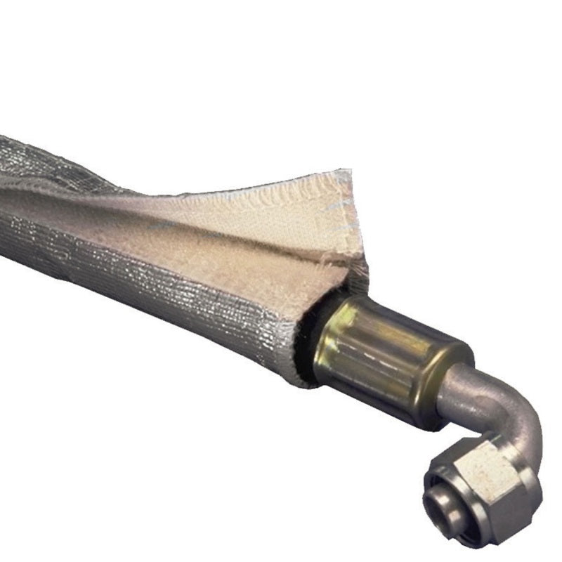 DEI Heat Shroud (Aluminum Sleeve) - 3/4" I.D. - 1-1/4" I.D. x 3 Ft. Length