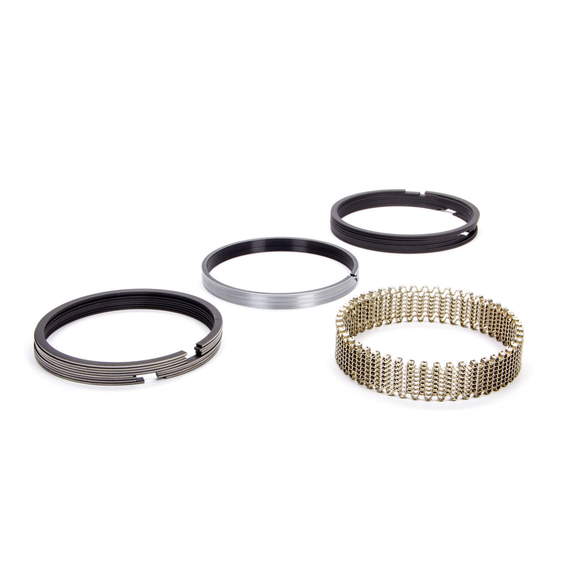 Hastings Tough Guy Racing File-Fit Piston Ring Set - Bore Size: 4.165" Top Ring: 1/16", Second Ring: 1/16", Oil Ring: 3/16"