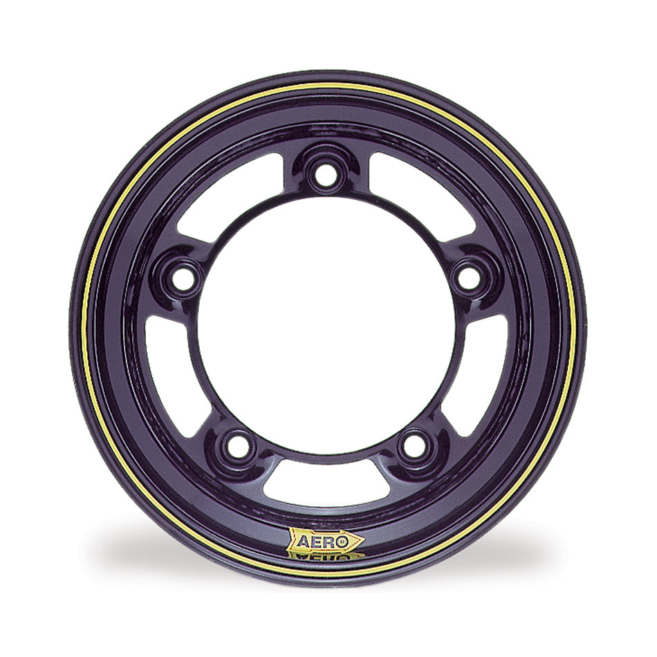 Aero 51-Series Spun Formed Wheel - Black - 15" x 10" - 4" Backspace - Wide 5 Bolt Pattern