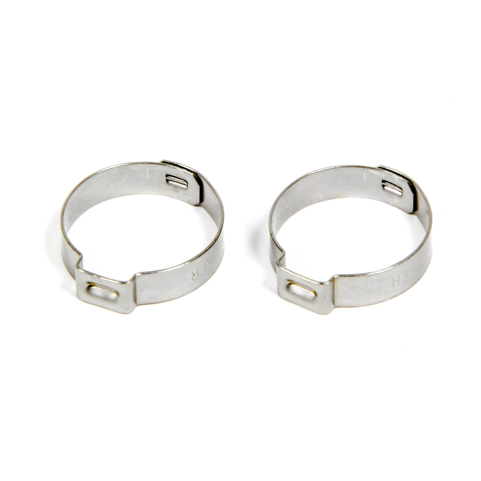 Fragola Band Hose Clamp - Push Lock Clamp - 16 AN - Stainless - (Pair)