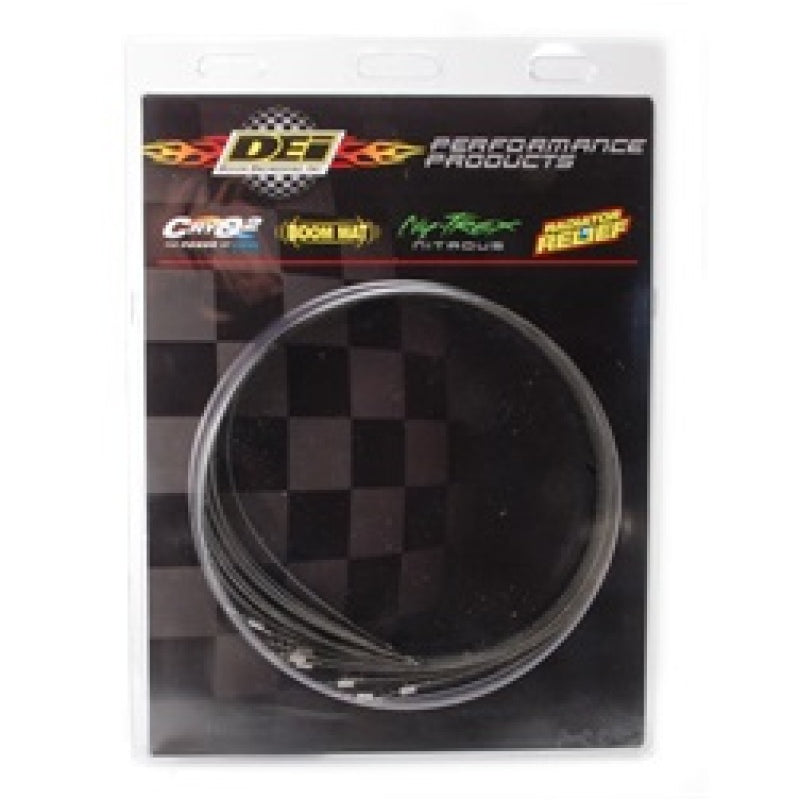 DEI Locking Exhaust Wrap Ties - 7 mm Wide - 20 in Long - Heat Resistant - Set of 10