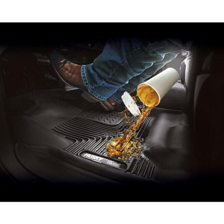 Husky Liners X-Act Contour 2nd Row Floor Liner - Black/Textured - Chevy Impala 2014-20