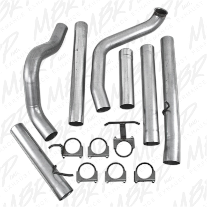 MBRP PLM Series Turbo-Back Exhaust System - 4" Diameter