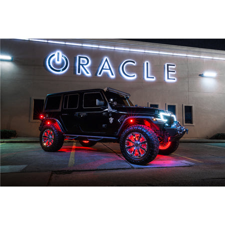 Oracle Lighting LED Lighted Wheel Ring Kit - 16.5 in Diameter - Programable - ColorShift