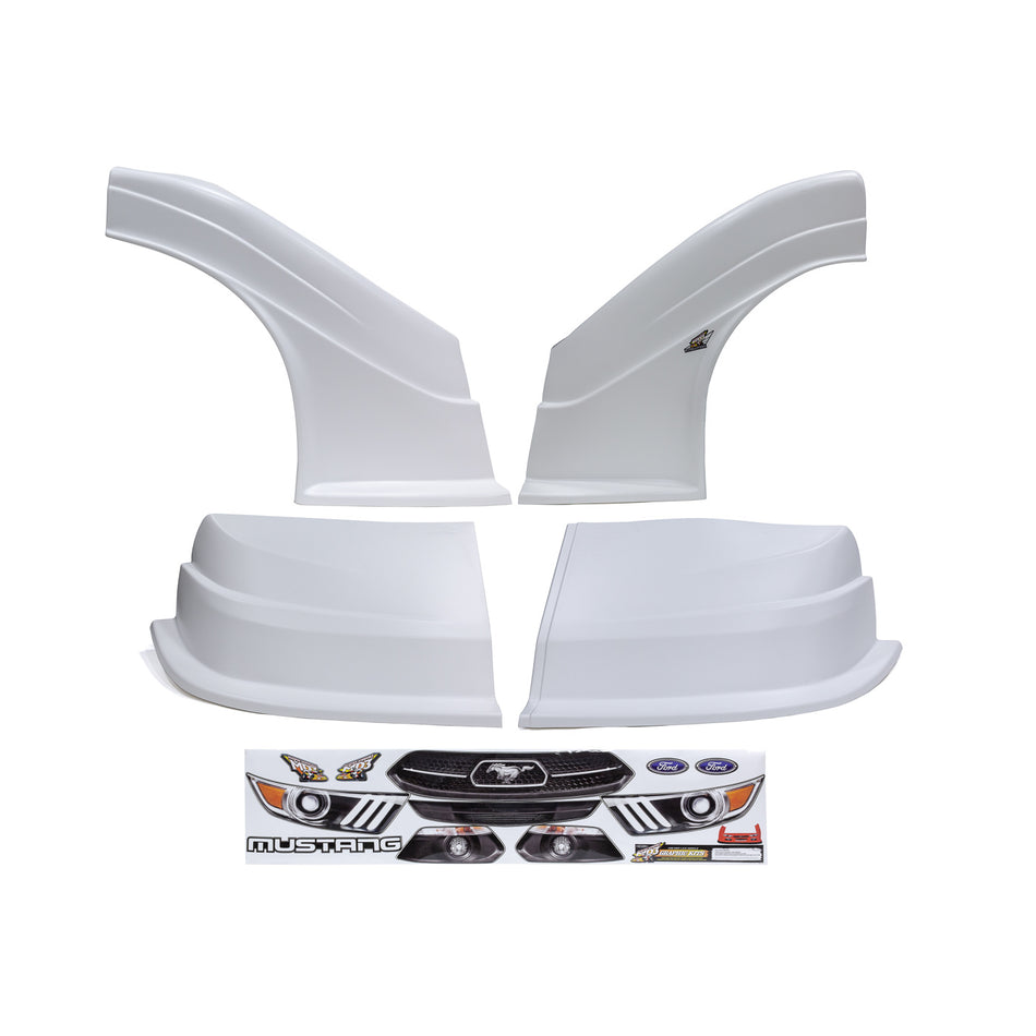 Fivestar MD3 Evolution Nose and Fender Combo Kit - Mustang - White