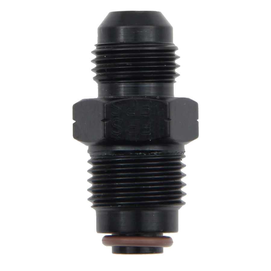 Fragola Male Adapter Fitting #6 x 16mm x 1.5 FI Black