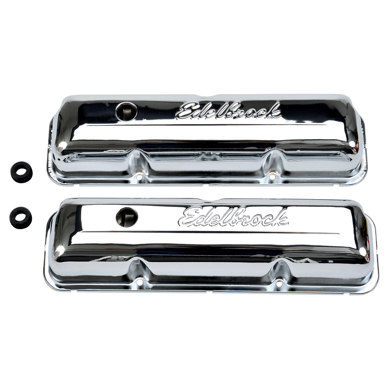 Edelbrock Signature Series Valve Covers - Ford 352-428