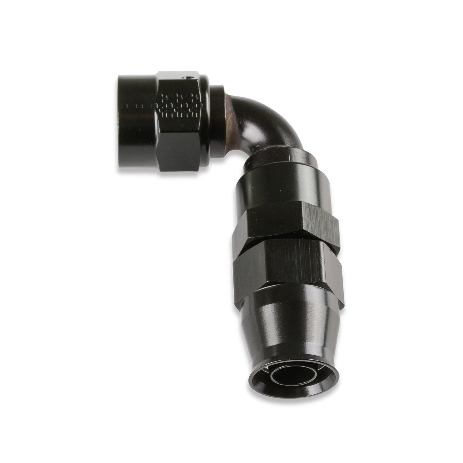Earl's #-06 AN UltraPro Twist-On Fitting 90 Deg. Black