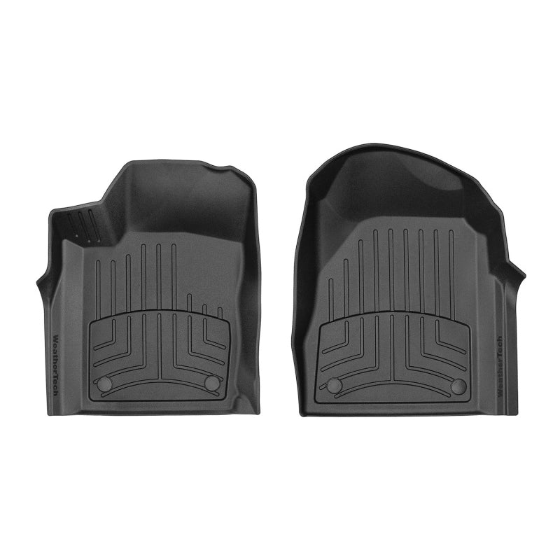 WeatherTech HP Front Floor Liner - Black / Textured - Dodge Midsize SUV / Jeep Grand Cherokee 2016-18 - Pair