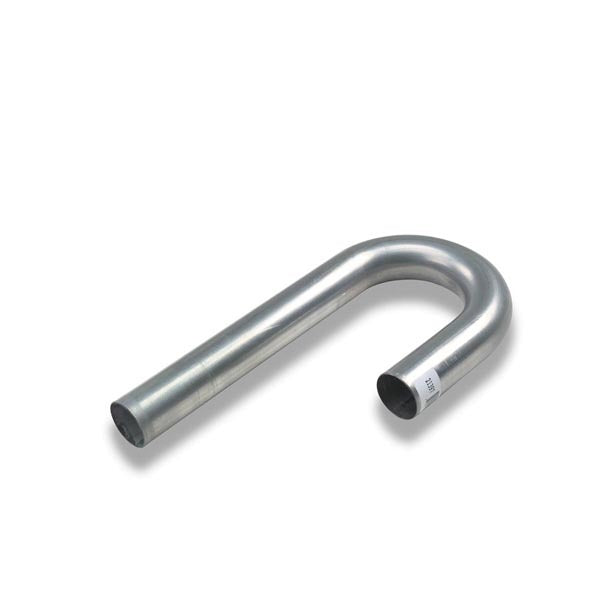 Hooker J-Bend Mandrel Exhaust Bend - 2-1/2 in Diameter - 4 in Radius - 6 x 15 in Legs - 18 Gauge