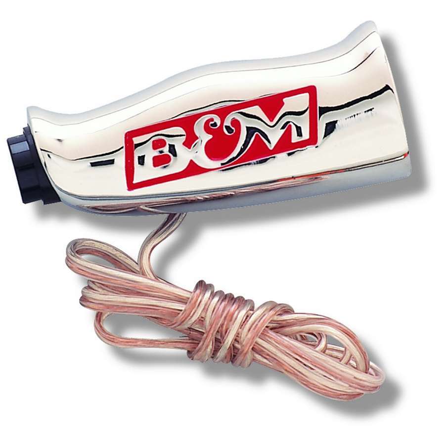 B&M Univ. Chrome T-Handle w/ Bu