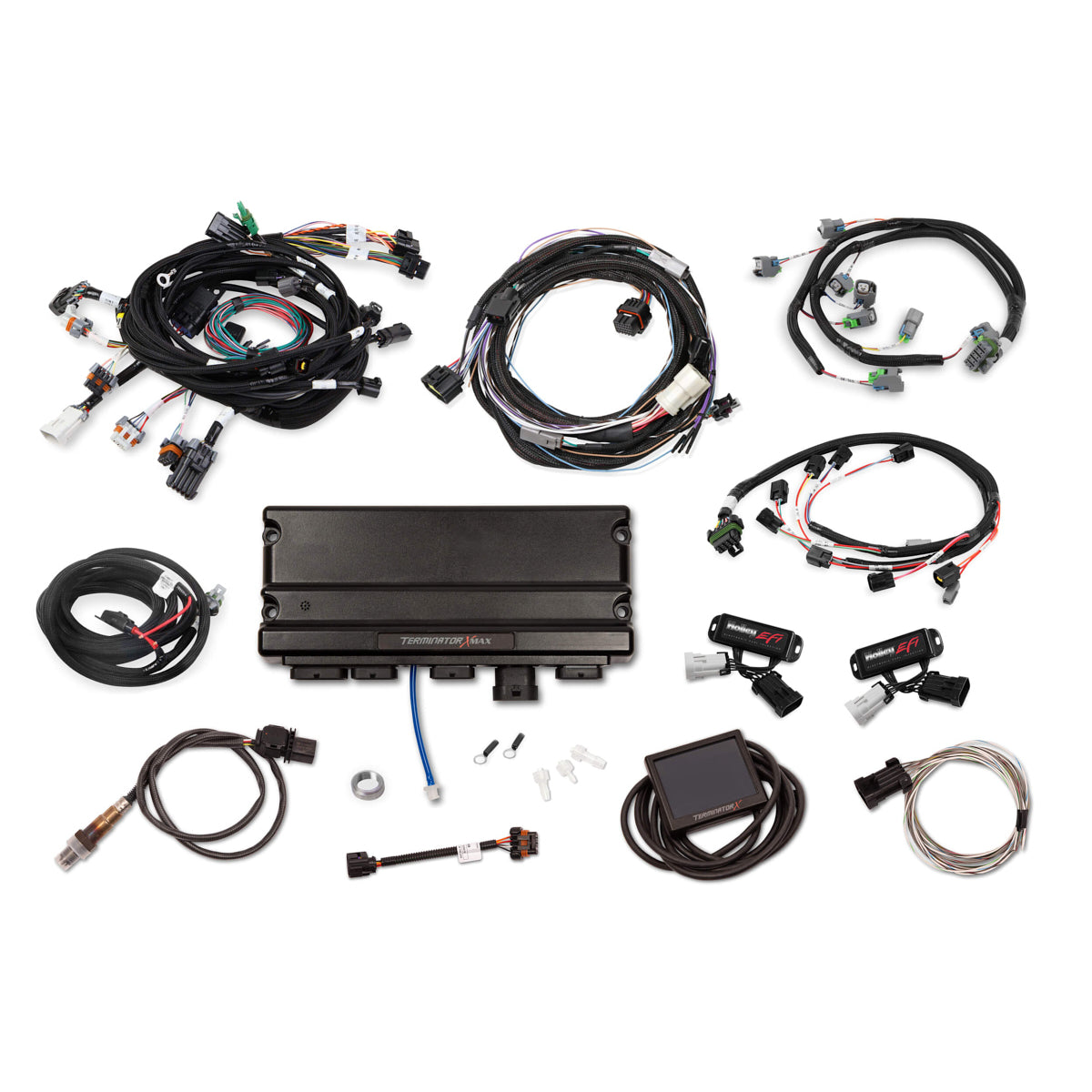 Holley EFI Terminator X Max Engine Control Module - 3.5 in Touchscreen - Ford Modular