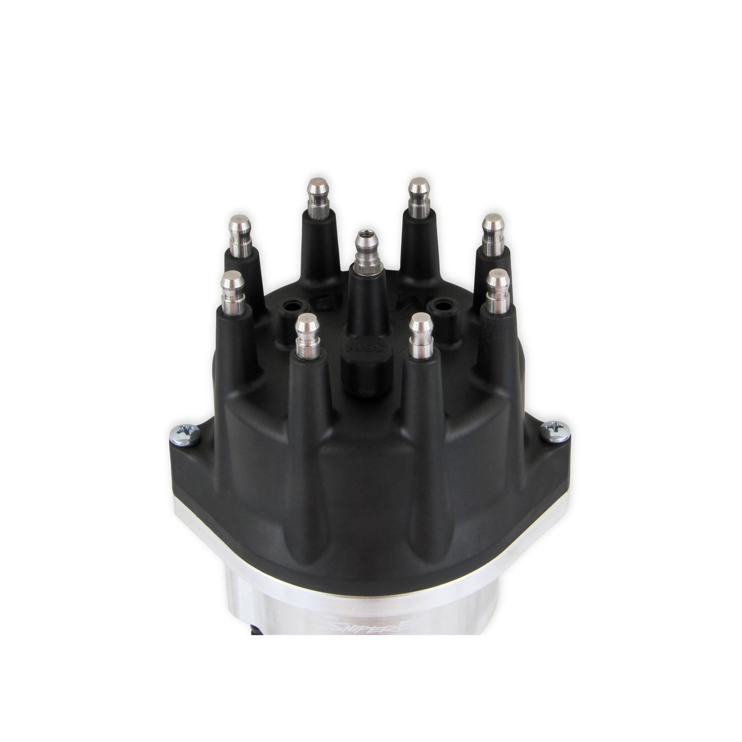 Holley Sniper EFI Sniper EFI Hyperspark Distributor - Hall-Effect - Electronic - Male Style Terminal - Polished - Pontiac V8