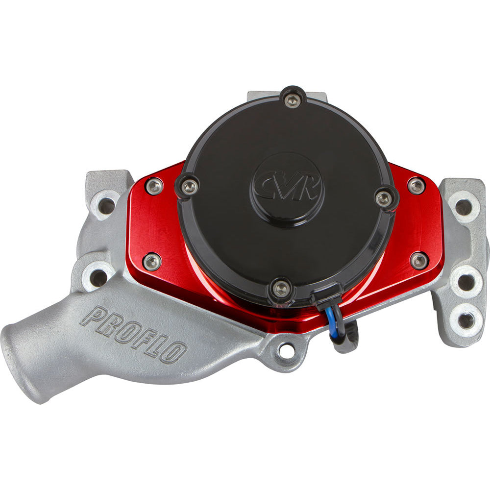 CVR Performance SB Chevy Electric Water Pump 60gpm - Red