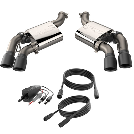 Quick Time Performance Screamer Axle-Back Exhaust System - 2-3/4 in Diameter