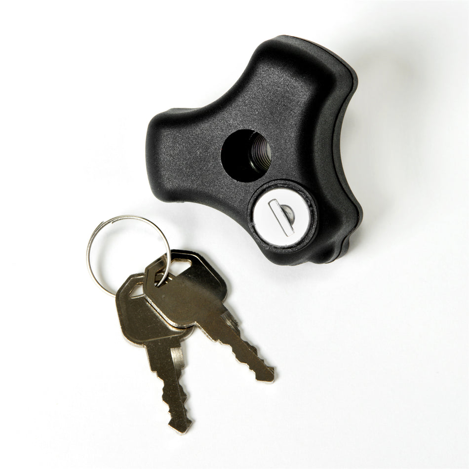 Hi-Lift Jack Company 2 Keys Locking Knob Plastic - High-Lift Versatile Mounts