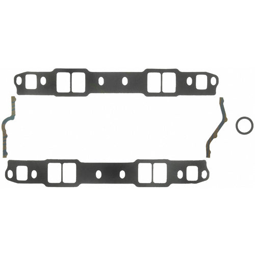 Fel-Pro Intake Manifold Gaskets - Composite - Cut to Fit - 1.9-2.3" x 1.25-1.4" Port - .120" Thick - SB Chevy