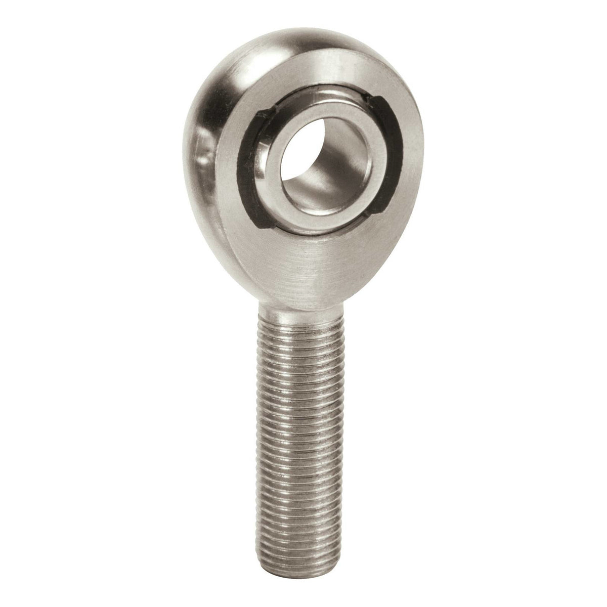 QA1 EM Series Rod End - 5/8" Bore - 5/8-18" RH Male Thread - PTFE/Kevlar Race - Steel - Zinc Oxide