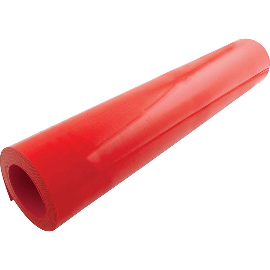 Allstar Performance Rolled Plastic - Red - 25 Ft.