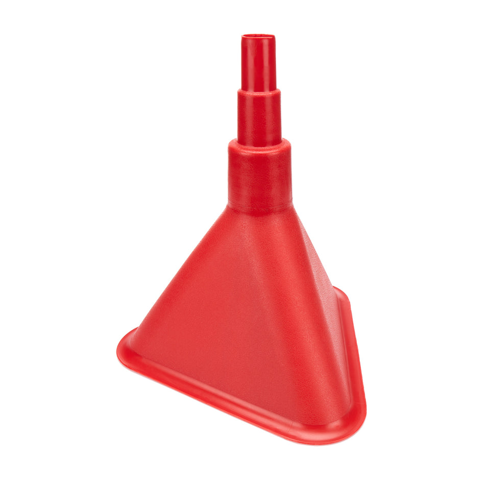 RCI Triangular Funnel - 14-1/4 in Wide x 16 in Long - Red