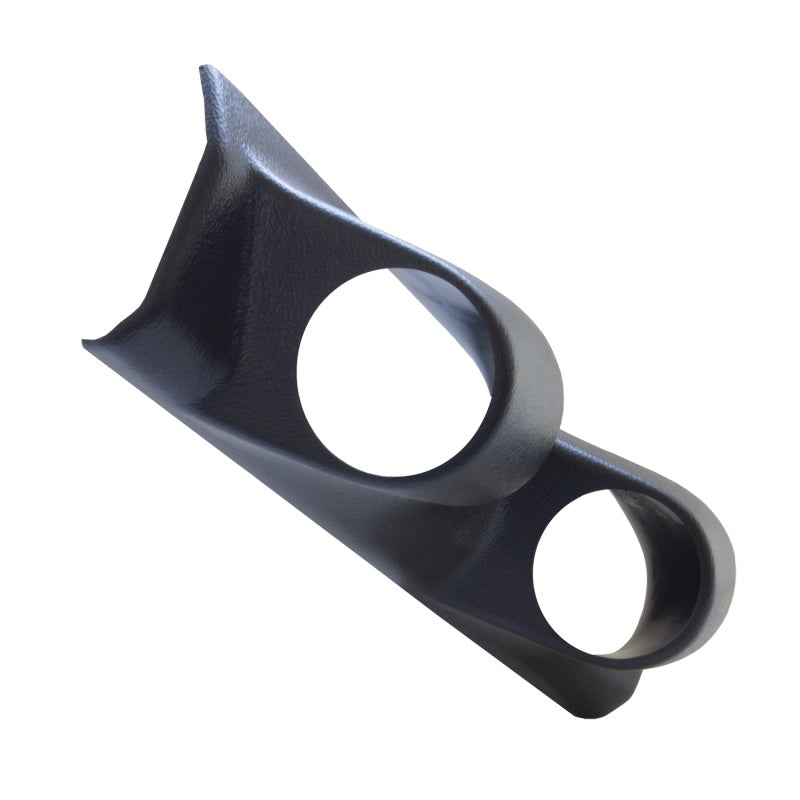 Auto Meter Pillar Gauge Pod - Two 2-1/16 in Diameter Gauges - Black - Jeep Grand Cherokee 1988-2001