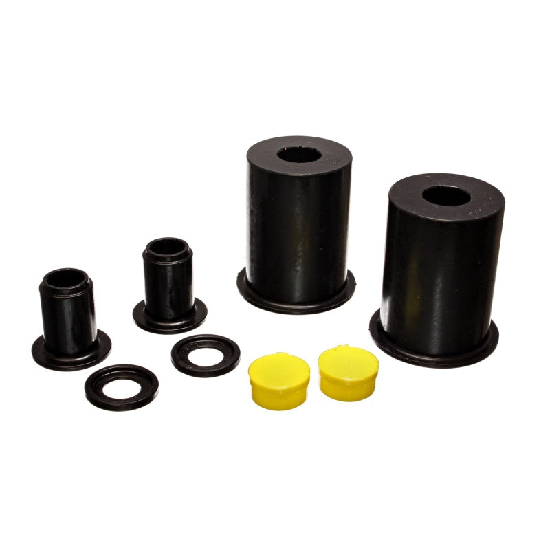 Energy Suspension Hyper-Flex Front Lower / Upper Control Arm Bushing - Black - Ford Mustang 2005-14