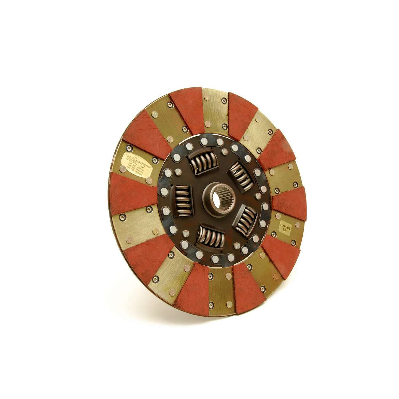 Centerforce Dual Friction Clutch Disc 11" Diameter 1-1/8" x 26 Spline Sprung Hub - Organic/Carbon Composite