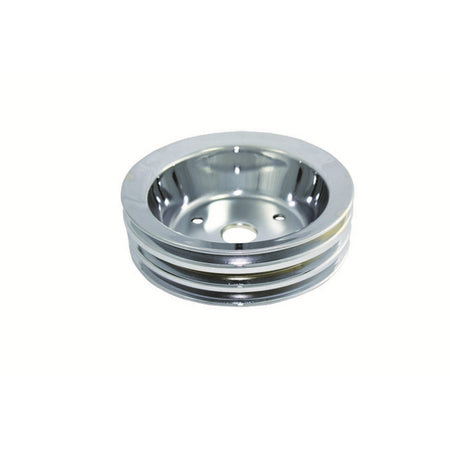 Specialty Products SBC SWP 3 Groove Crank Pulley Chrome