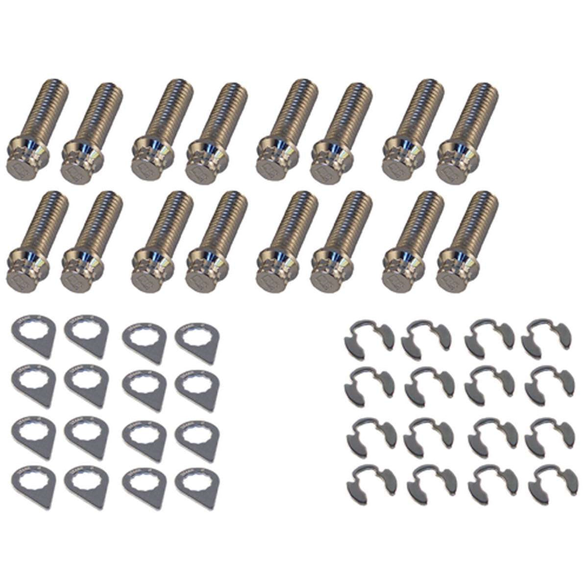 Stage 8 Header Bolt Kit - 12pt. 3/8-16 x 1-1/4 (16)